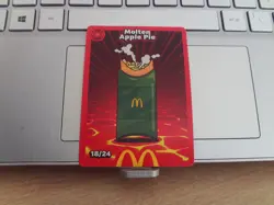 NEW UnRedeemed Trading Card Molten Apple Pie (18/24) McDonalds 2026 Free Postage - Image 3