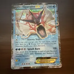 Pokemon TCG Gyarados EX Promo XY106 Holo Basic 180HP 2016 Card LP - Image 1