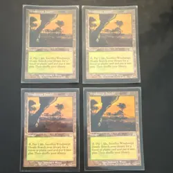 MTG Onslaught Windswept Heath Playset 2002 Fetch Land Card English - Image 1