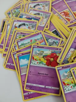 Pokemon Common+Uncommon Card Bundle Of 100+ Psychic Types | Includes holos #234 - Image 5