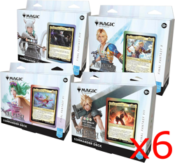 MTG Final Fantasy Collector’s Ed. Commander Deck Bundle Lot of 6 In hand - Image 1