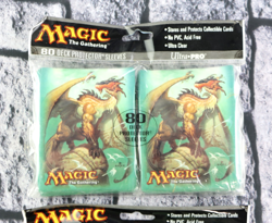 2006 Ultra Pro Magic Of The Gathering Dragon Deck Protector Sleeves (2x 80ct) - Image 2