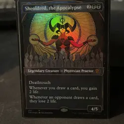 Sheoldred, the Apocalypse (Textured Foil) - Dominaria United (DMU) - Image 1