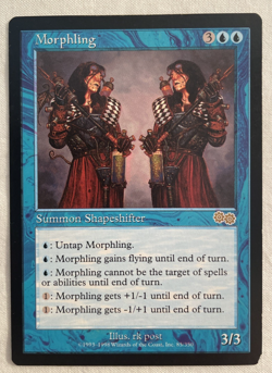 1x Morphling X (1) Urza's Saga MTG Magic the Gathering LP - Image 1