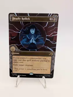 Magic: The Gathering Deadly Rollick Promo 2025 Avatar the Last Airbender - Image 1