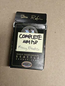 Magic the Gathering 1998 Seattle World Championship Deck Ben Rubin - Image 2