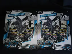 Pokemon TCG Black Bolt Binder Collection Sealed Lot of 2 - Image 1