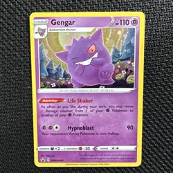 Pokemon Gengar SWSH052 SWSH: Sword & Shield Black Star Promo Cards Holo NM - Image 1