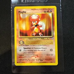 MAGBY 23/111 Non-Holo Rare Neo Genesis Pokemon Vintage - Image 1