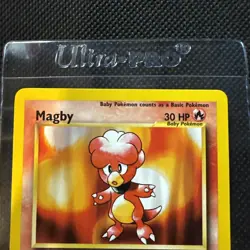 MAGBY 23/111 Non-Holo Rare Neo Genesis Pokemon Vintage - Image 2