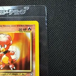 MAGBY 23/111 Non-Holo Rare Neo Genesis Pokemon Vintage - Image 3
