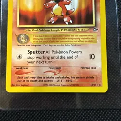 MAGBY 23/111 Non-Holo Rare Neo Genesis Pokemon Vintage - Image 5