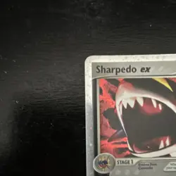 Pokemon Sharpedo ex 104/107 Holo Ultra Rare EX Deoxys English 2005 100 HP - Image 3