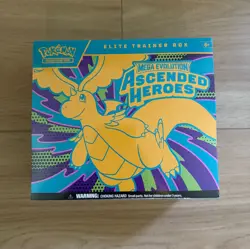 Pokemon Mega Evolution Ascended Hero’s ETB Elite Trainer Box Sealed - Image 1