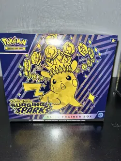 SEALED LOT 2 POKEMON ELITE TRAINER BOX ETB PALDEA EVOLVED + SURGING SPARKS - Image 2