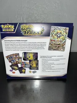 SEALED LOT 2 POKEMON ELITE TRAINER BOX ETB PALDEA EVOLVED + SURGING SPARKS - Image 3