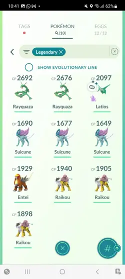 Pokemon Go (Stage 44 ) Shiny Shadow Latios ( 10 Legendary ) - Image 4