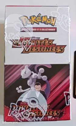 COFFRET POKEMON DEMI DISPLAY RIVALITES DESTINEES EV10 FR 18 BOOSTERS NEUF SCELLE - Image 1