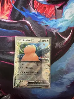 Snorlax EX 076/131 Stamped Promo - Prismatic Evolutions - Pokemon TCG - NM/M - Image 1