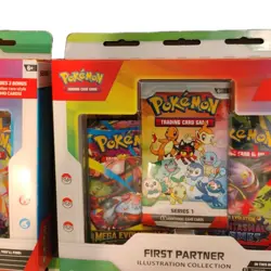 Pokemon TCG: First Partner Illustration Collection Series 1 Brand New Lot Of 5 - Image 3