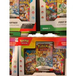 Pokemon TCG: First Partner Illustration Collection Series 1 Brand New Lot Of 5 - Image 5