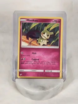 Pokemon Mimikyu Rare 112/181 Sm-Team Up NM Fairy Type - Image 1