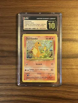 2023 Pokemon TCG Classic Charmander #001 CGC Pristine 10 - Image 1