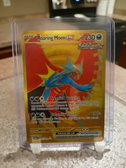 Pokemon TCG Roaring Moon EX 262/182 Hyper Rare Gold ( Only 4 JRVISIONS13) - Image 1