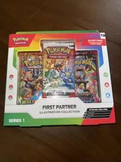 Pokemon First Partner Illustration Collection Series 1 Promo Box - Image 1