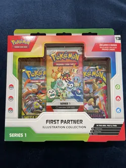 Bonus🔥Pokemon TCG First Partner Illustration Collection (FACTORY SEALED)Series1 - Image 2