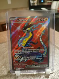 Pokemon TCG Miraidon ex 227/198 Full Art Scarlet & Violet ( Only 4 JRVISIONS13) - Image 1
