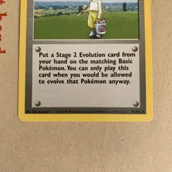 Pokemon TCG Pokemon Breeder Base Set 76/102 LP - Image 4