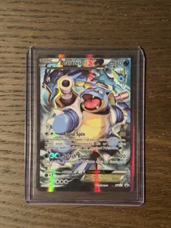 Pokemon Blastoise EX XY Promo Holo 180 HP Rapid Spin Splash Bomb XY122 - Image 1