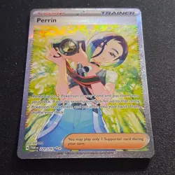 Pokemon Perrin SPECIAL ILLUSTRATION RARE. Twilight Masquerade 220/167 MINT! - Image 1