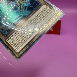 Artifact Lancea RA01-EN006 Quarter Century Rare 1st Edition YuGiOh Card NM - Image 3