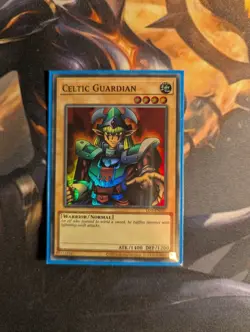 Yu-Gi-Oh! Celtic Guardian LOB-EN007 Super Rare Very Lightly Played - Image 1