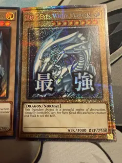 X2 Yugioh Blue-Eyes White Dragon RA05-EN085 Starlight Rare & Ultra Rare - Image 4