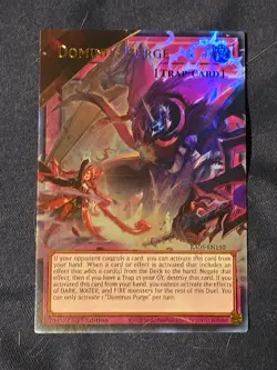 Dominus Purge (Ultra Rare Extended Art) - 1st Edition Holo English Yu-Gi-Oh!🔥 - Image 1