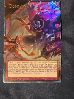 Dominus Purge (Ultra Rare Extended Art) - 1st Edition Holo English Yu-Gi-Oh!🔥 - Image 2
