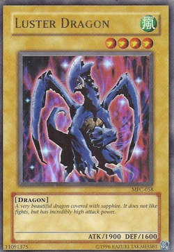 Luster Dragon - MFC-058 - Ultra Rare - Unlimited Edition - Damaged - Magician's - Image 1