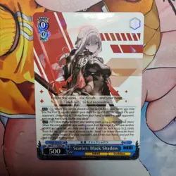 Nikke Weiss Schwarz Scarlet: Black Shadow NIK/S117-E085 RR English - Image 1