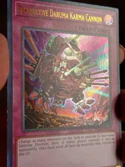 Yugioh! Destructive Daruma Karma Cannon - RA04-EN103 - Ultra Rare - 1st Edition - Image 4