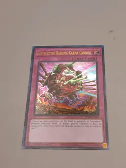 Yugioh! Destructive Daruma Karma Cannon - RA04-EN103 - Ultra Rare - 1st Edition - Image 2