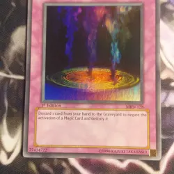 Yugioh Magic Jammer Ultra Rare MRD-128 Near Mint (NM) Faded - Image 5