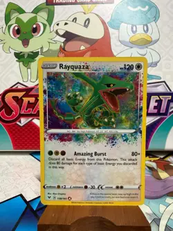 Rayquaza 138/185 Amazing Rare - Vivid Voltage - Pokemon TCG - SHIPS FAST - Image 1