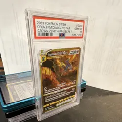 Pokemon 2023 Crown Zenith Galarian Gallery Origin Forme Dialga VSTAR GG68 PSA 10 - Image 3