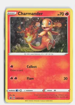 Charmander SWSH092 Sword & Shield Promo Holo Promo Pokemon Holo HP - Image 1