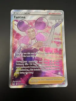 Pokemon - Fantina (Full Art) - 191/196 - SWSH11: Lost Origin - Holo - Ultra R - Image 1