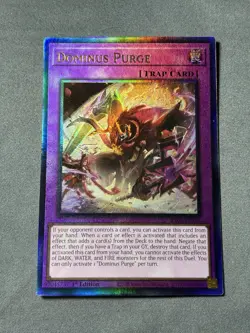 Yu-Gi-Oh! Dominus Purge 1st Edition Ultimate Rare RA05-EN150 NM - Image 1