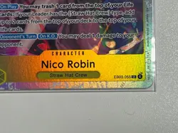OP Card Game | Nico Robin (Straw Hat Crew), SR | EB03-055 - Image 4